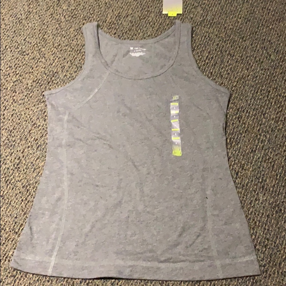 Tek gear small tank top in gray NWT